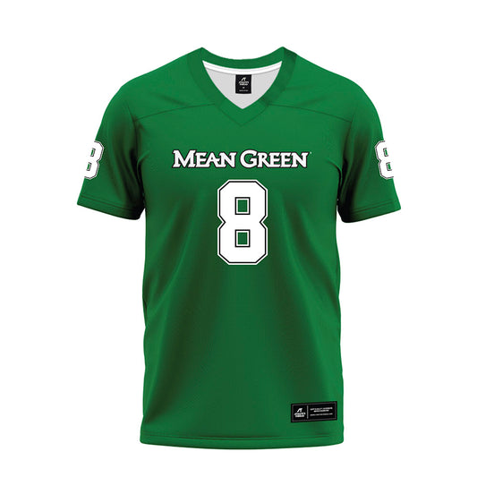 North Texas - NCAA Football : Caden Jenkins - Premium Football Jersey-0