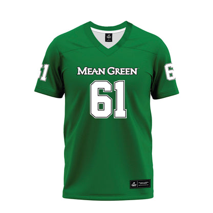 North Texas - NCAA Football : Drew Cunningham - Premium Football Jersey-0