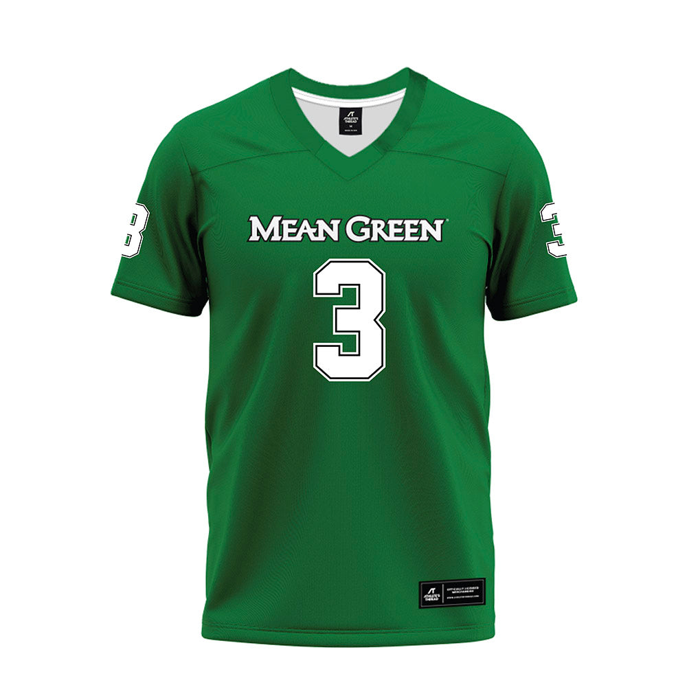 North Texas - NCAA Football : Zakye Barker - Premium Football Jersey-0