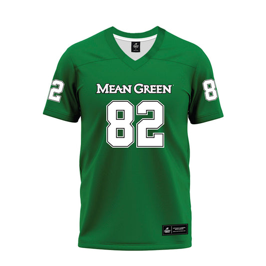 North Texas - NCAA Football : Connor Vaughn - Premium Football Jersey-0