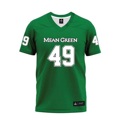North Texas - NCAA Football : Brodie Scoggins - Premium Football Jersey-0