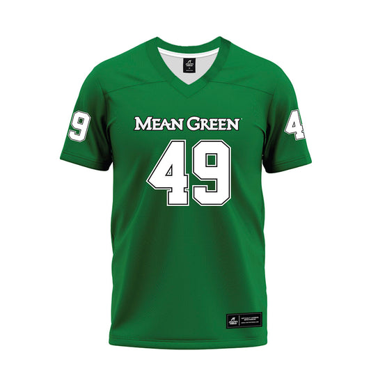 North Texas - NCAA Football : Brodie Scoggins - Premium Football Jersey-0