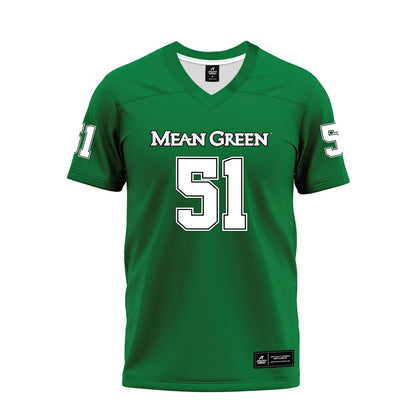 North Texas - NCAA Football : Keelene Bradley - Premium Football Jersey-0