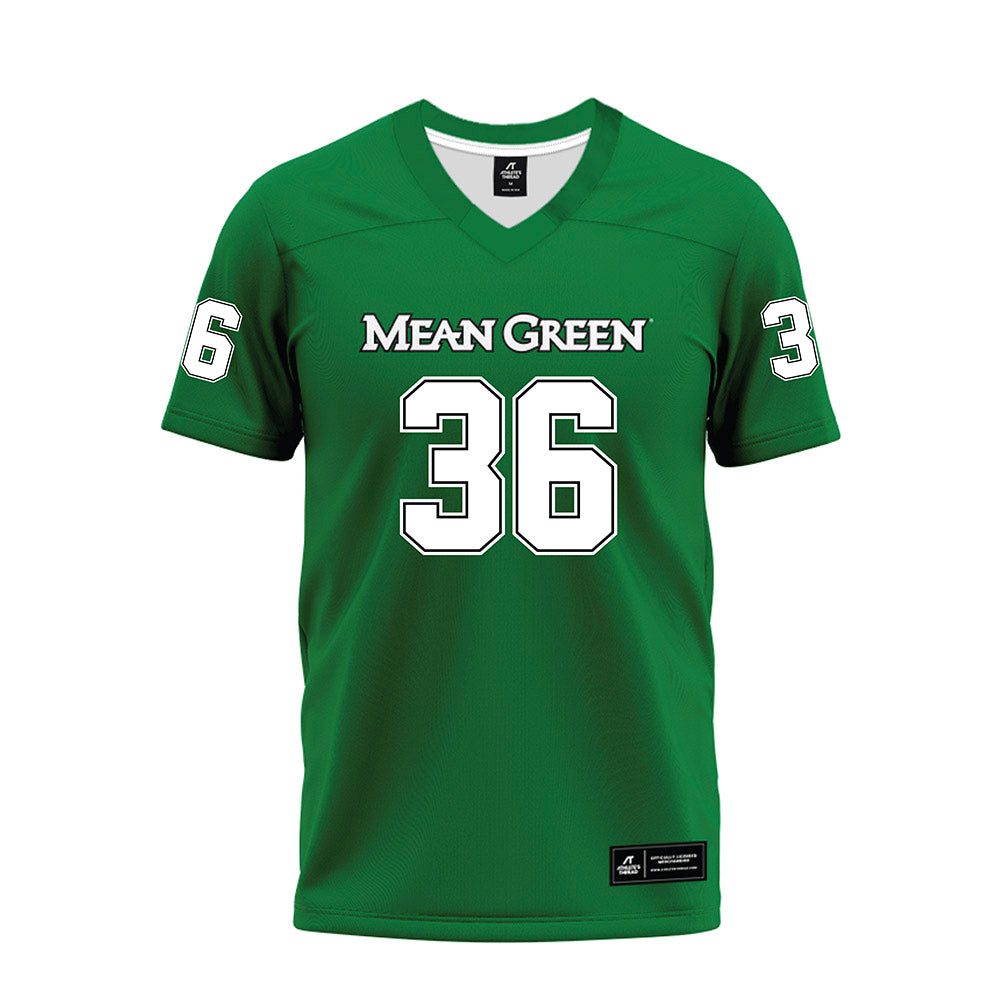 North Texas - NCAA Football : Jaden Manning - Premium Football Jersey-0