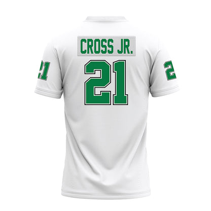 North Texas - NCAA Football : Jason Cross Jr. - Premium Football Jersey-1