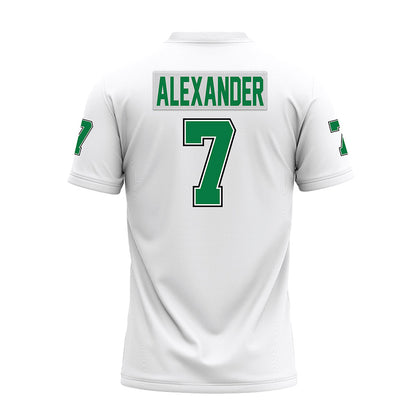 North Texas - NCAA Football : Aaron Alexander - Premium Football Jersey-1