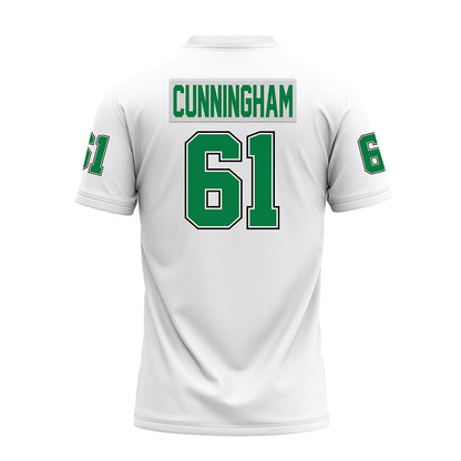 North Texas - NCAA Football : Drew Cunningham - Premium Football Jersey-1