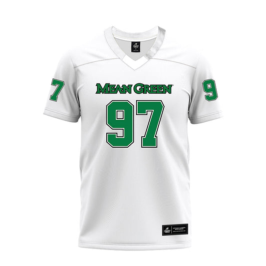 North Texas - NCAA Football : Demetrie Morgan - Premium Football Jersey-0