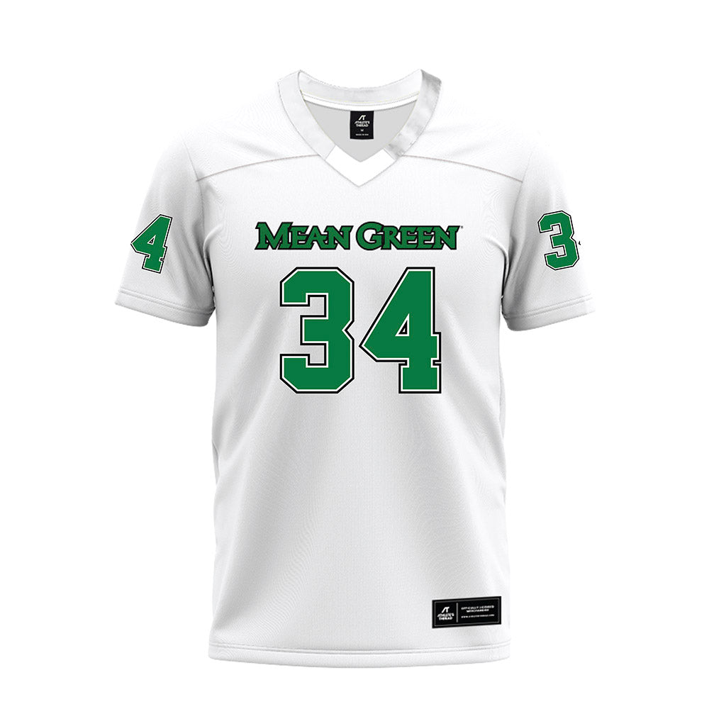 North Texas - NCAA Football : Brenden Reese - Premium Football Jersey-0