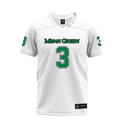 North Texas - NCAA Football : Zakye Barker - Premium Football Jersey-0