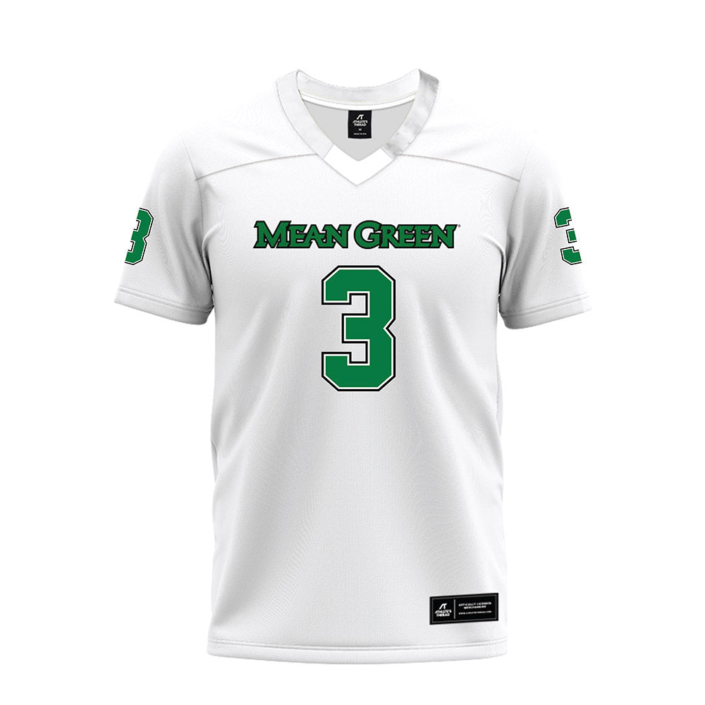 North Texas - NCAA Football : TJ Chukwurah - Premium Football Jersey-0