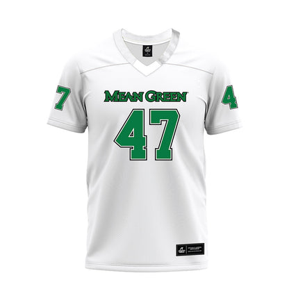 North Texas - NCAA Football : Jacob Poff - Premium Football Jersey-0