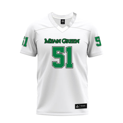 North Texas - NCAA Football : Keelene Bradley - Premium Football Jersey-0