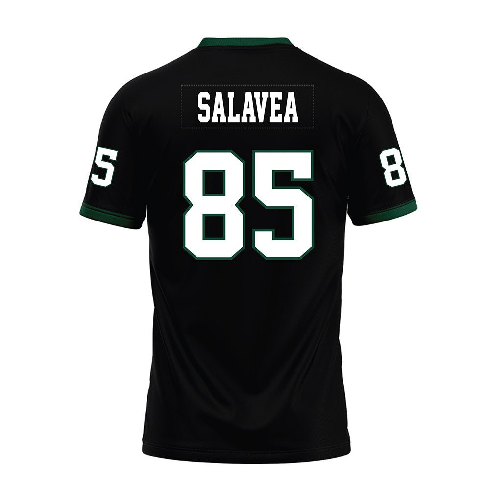 Hawaii - NCAA Football : Oakie Salavea - Black Premium Football Jersey-1