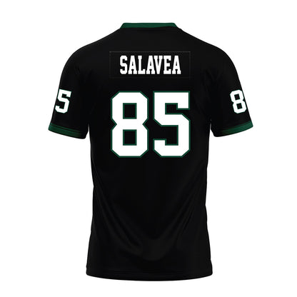 Hawaii - NCAA Football : Oakie Salavea - Black Premium Football Jersey-1