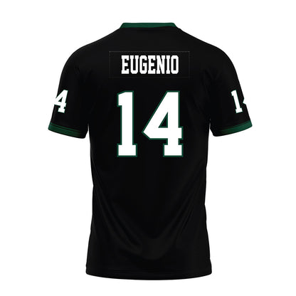 Hawaii - NCAA Football : Maika Eugenio - Black Premium Football Jersey-1