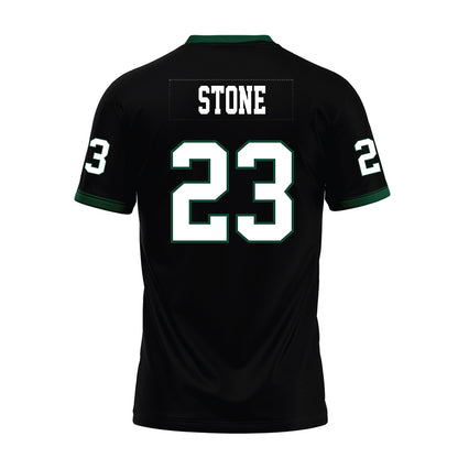 Hawaii - NCAA Football : Kydel Stone - Black Premium Football Jersey-1
