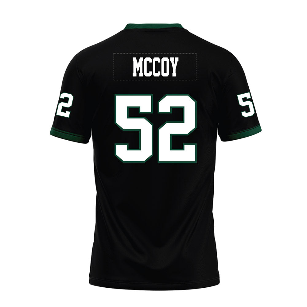 Hawaii - NCAA Football : Luther McCoy - Black Premium Football Jersey-1