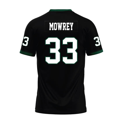 Hawaii - NCAA Football : Jack Mowrey - Black Premium Football Jersey-1