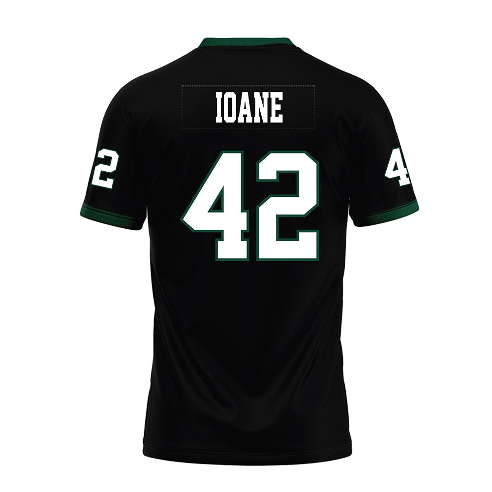Hawaii - NCAA Football : Matteus Ioane - Black Premium Football Jersey-1