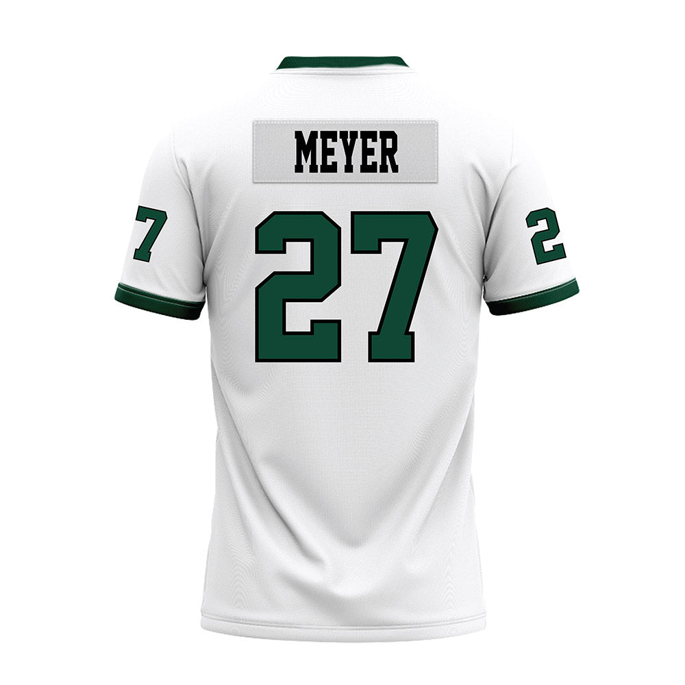 Hawaii - NCAA Football : Makanale'a Meyer - White Football Jersey-1