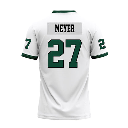 Hawaii - NCAA Football : Makanale'a Meyer - White Football Jersey-1