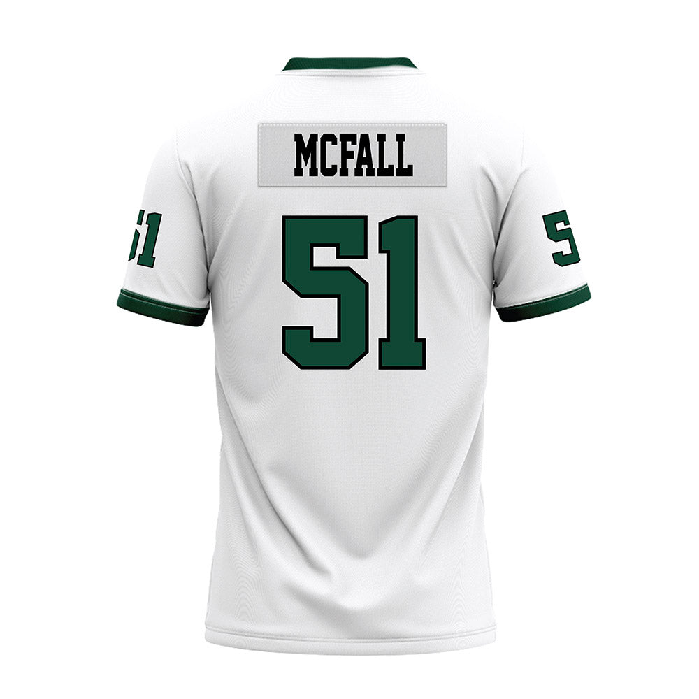 Hawaii - NCAA Football : Eric Mcfall - White Football Jersey-1