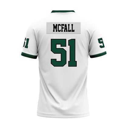 Hawaii - NCAA Football : Eric Mcfall - White Football Jersey-1