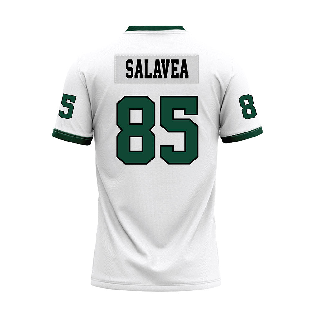 Hawaii - NCAA Football : Oakie Salavea - White Football Jersey-1
