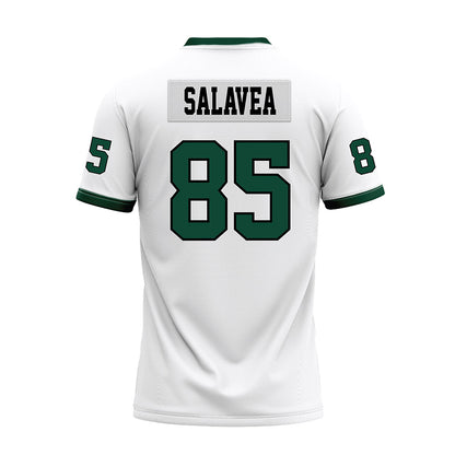 Hawaii - NCAA Football : Oakie Salavea - White Football Jersey-1
