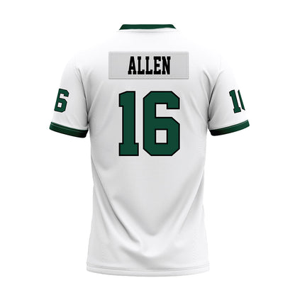 Hawaii - NCAA Football : Zion Allen - White Football Jersey-1