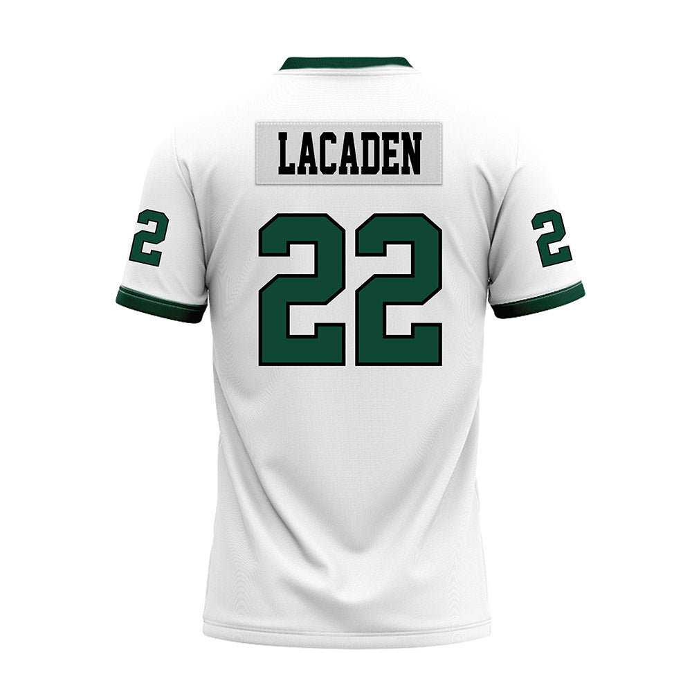 Hawaii - NCAA Football : Titan Lacaden - White Football Jersey-1