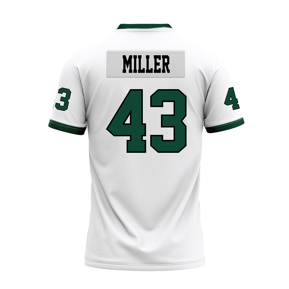Hawaii - NCAA Football : Gannon Miller - White Football Jersey-1
