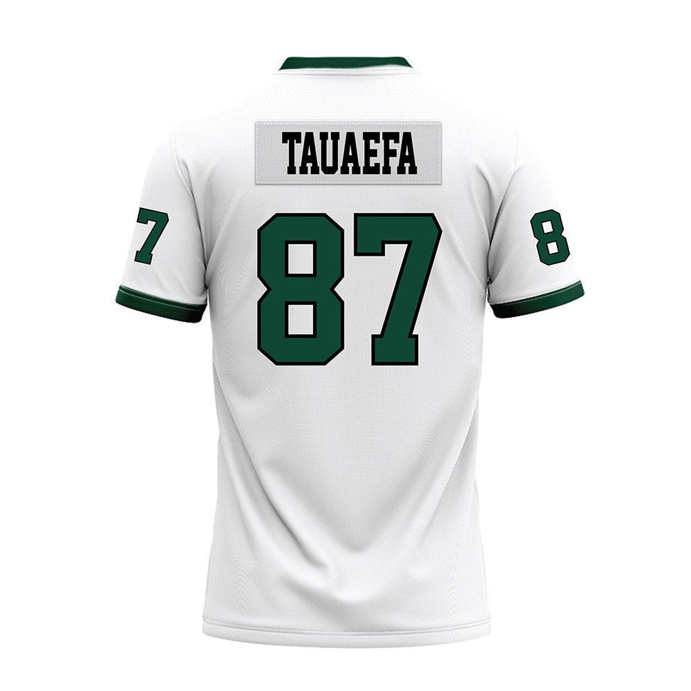 Hawaii - NCAA Football : Devon Tauaefa - White Football Jersey-1