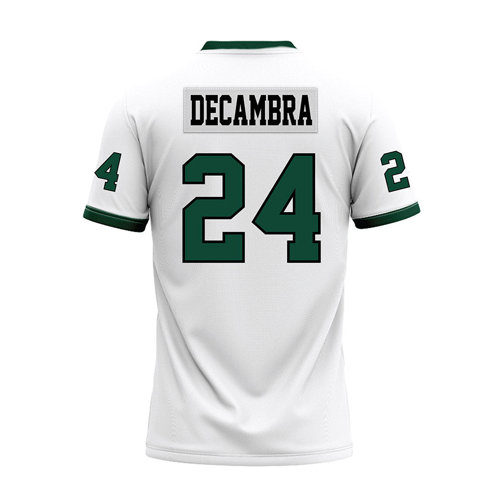 Hawaii - NCAA Football : Kodi DeCambra - White Football Jersey-1