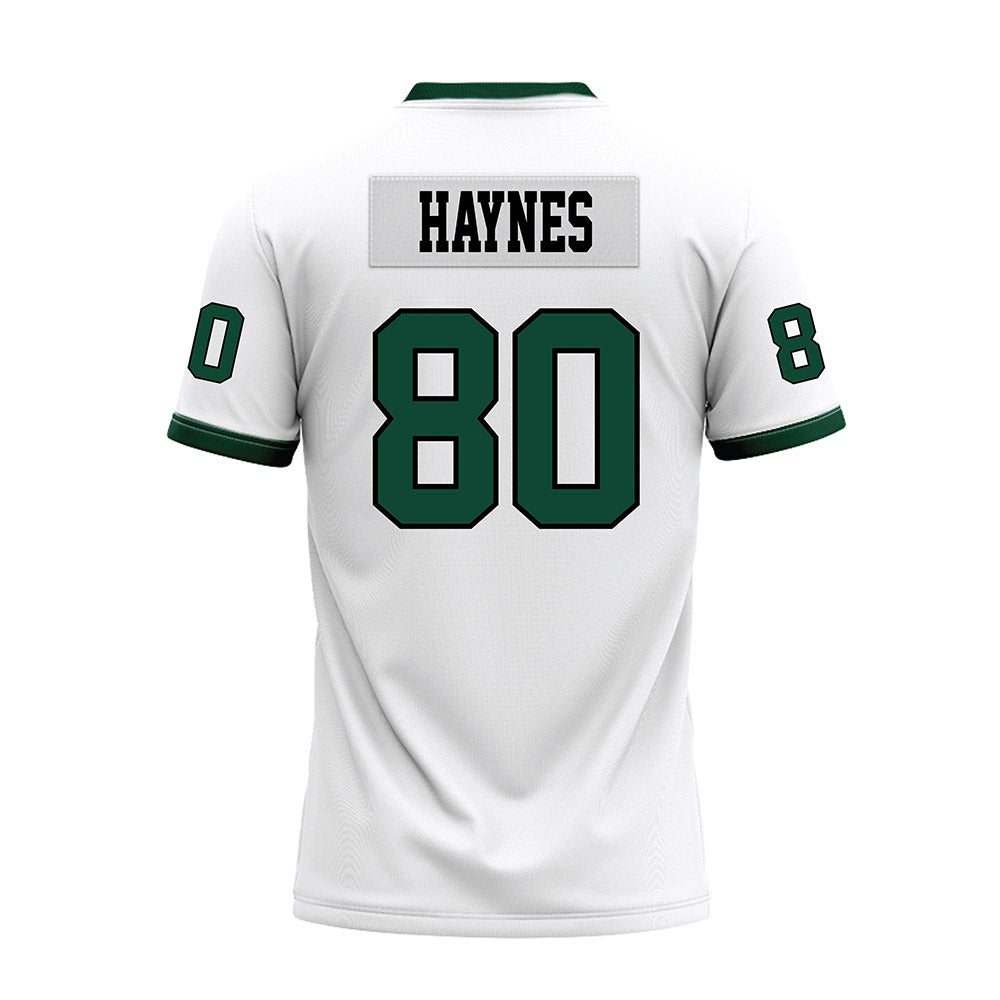 Hawaii - NCAA Football : Robert Haynes - White Football Jersey-1