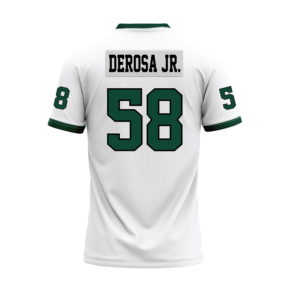 Hawaii - NCAA Football : Denaris Derosa Jr. - White Football Jersey-1