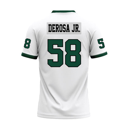 Hawaii - NCAA Football : Denaris Derosa Jr. - White Football Jersey-1