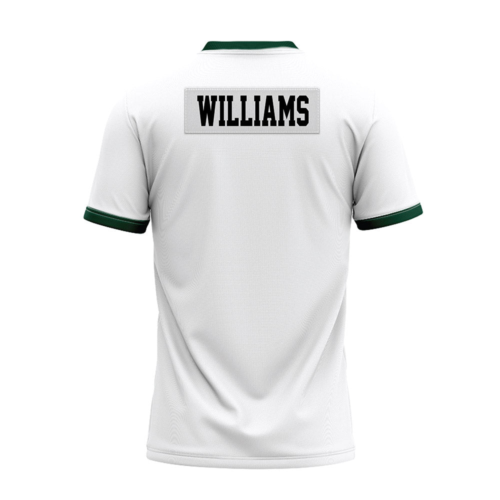 Hawaii - NCAA Football : Elijah Williams - White Football Jersey-1
