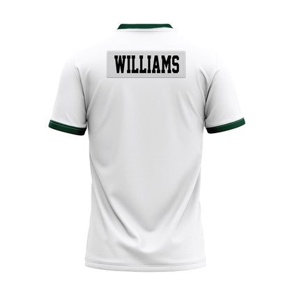 Hawaii - NCAA Football : Elijah Williams - White Football Jersey-1