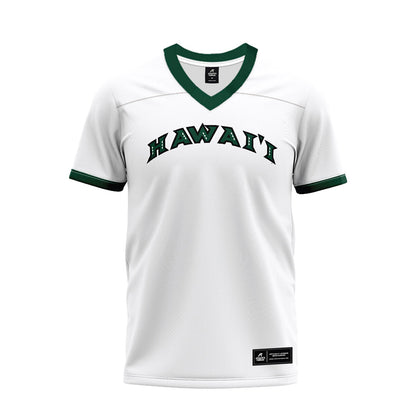 Hawaii - NCAA Football : Elijah Williams - White Football Jersey-0