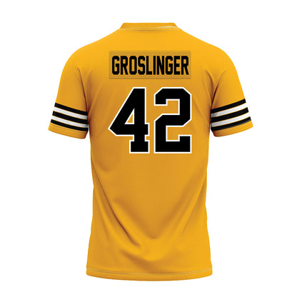 Towson - NCAA Football : Max Groslinger - Premium Football Jersey-1