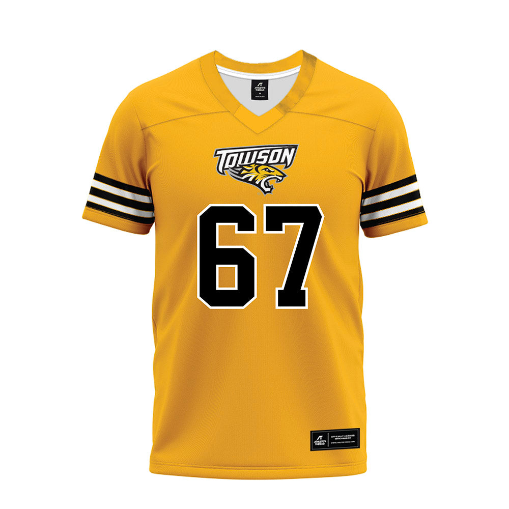 Towson - NCAA Football : Chase Dorsey - Premium Football Jersey-0