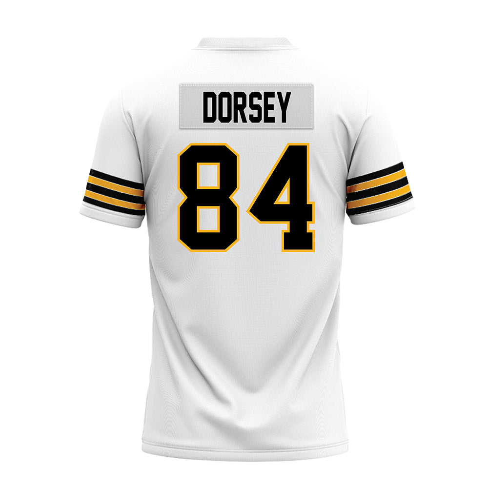 Towson - NCAA Football : Julius Dorsey - White Premium Football Jersey-1
