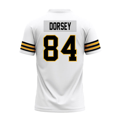 Towson - NCAA Football : Julius Dorsey - White Premium Football Jersey-1