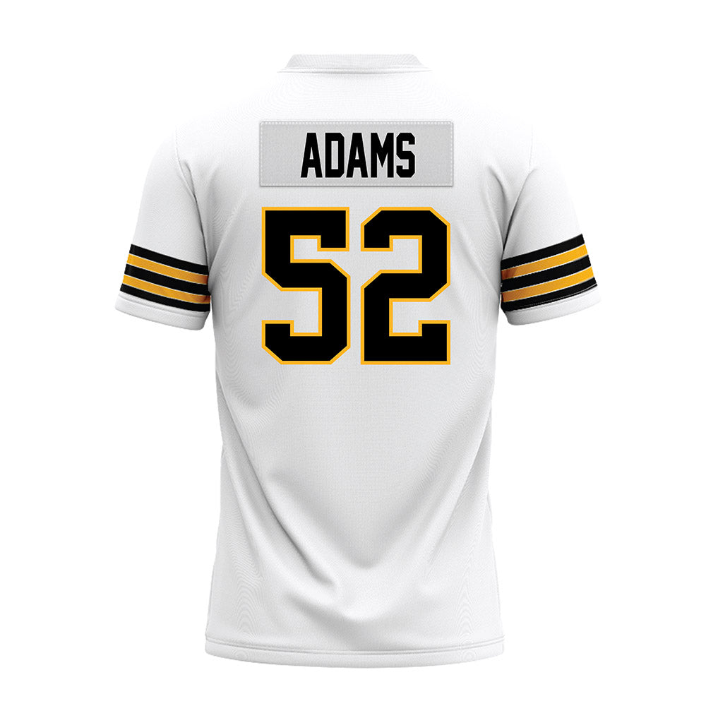 Towson - NCAA Football : RJ Adams - White Premium Football Jersey-1