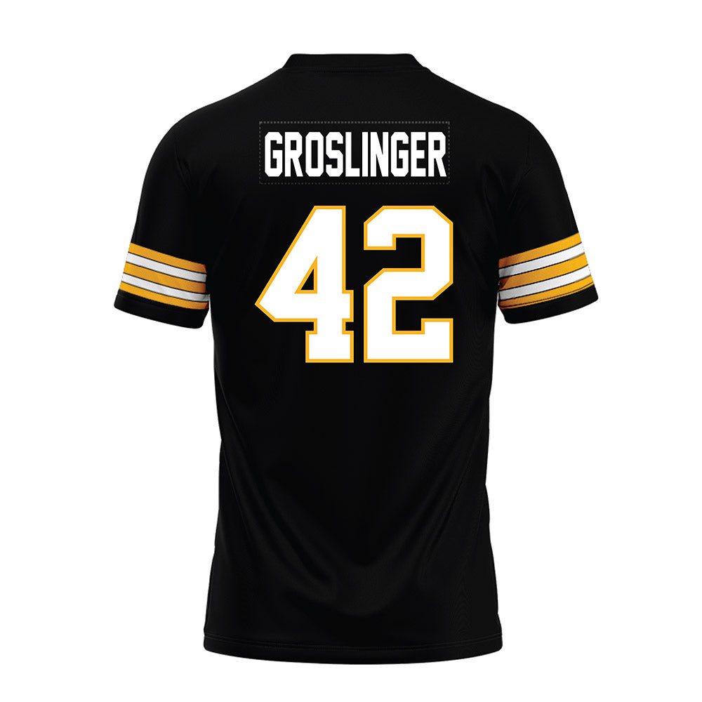 Towson - NCAA Football : Max Groslinger - Premium Football Jersey-1