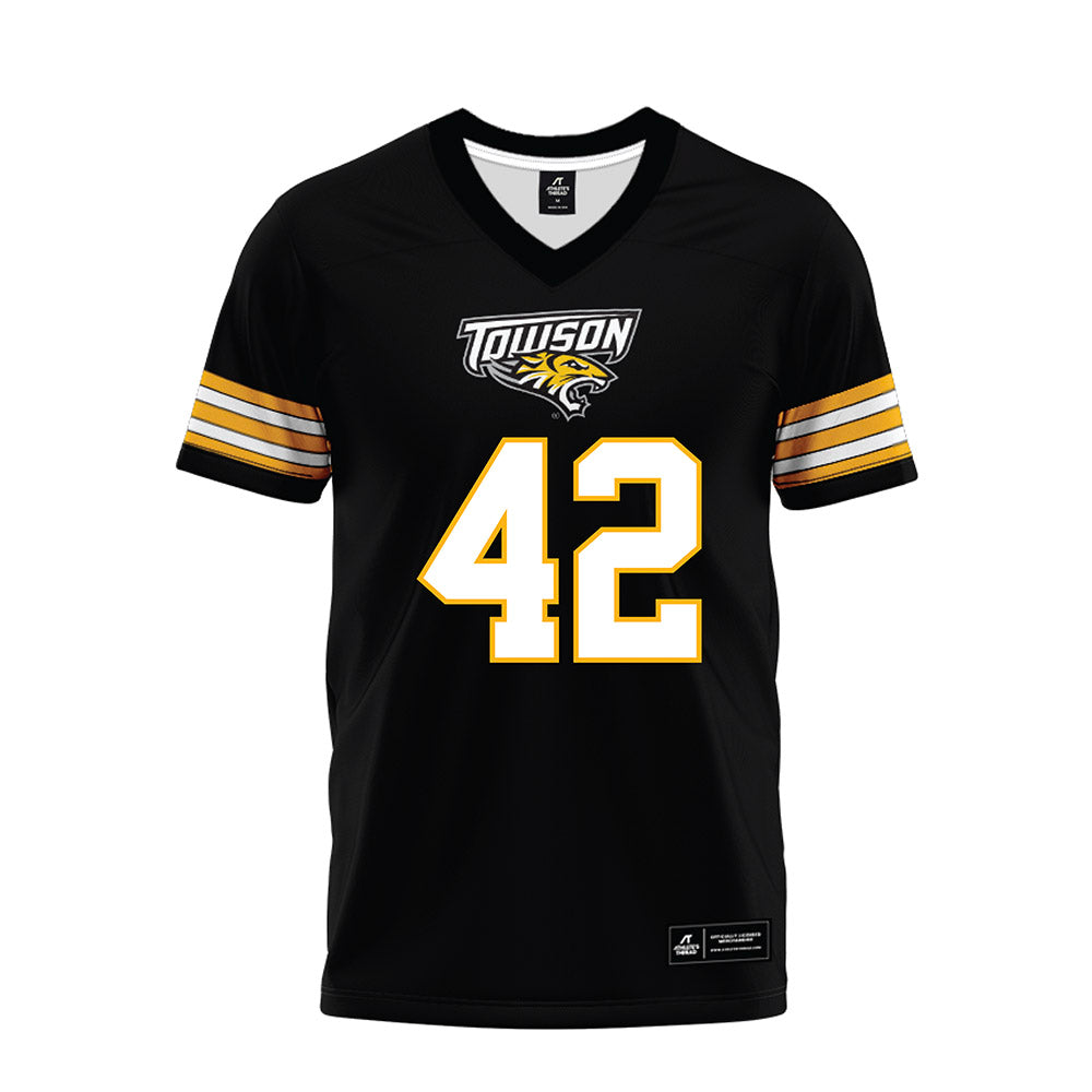 Towson - NCAA Football : Max Groslinger - Premium Football Jersey-0
