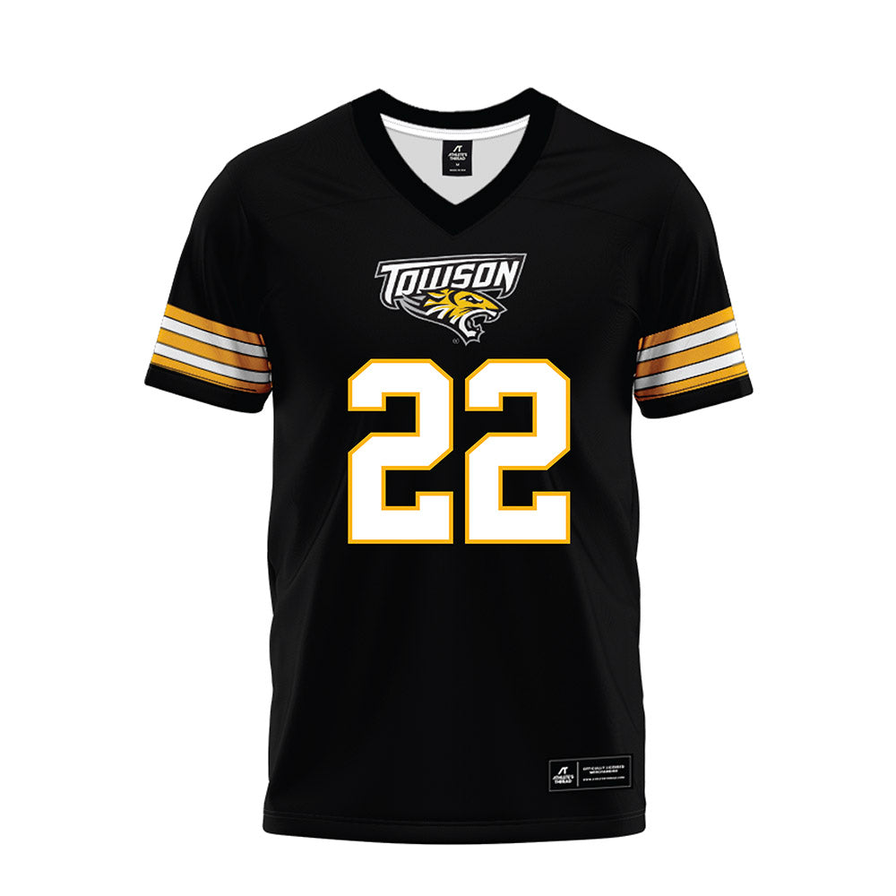 Towson - NCAA Football : Weston Woodard - Premium Football Jersey-0