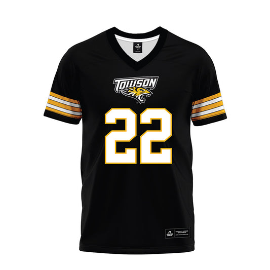 Towson - NCAA Football : Weston Woodard - Premium Football Jersey-0